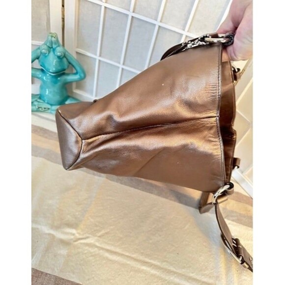 Coach Soho Metallic Bronze Handbag - Picture 4 of 11